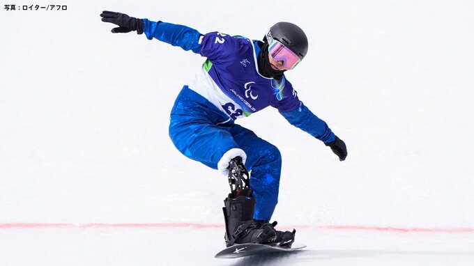 スノボ・小栗大地が悔しい銀メダル、金に0秒08届かず　日本勢3個目、冬季パラ通算100個目のメダル獲得【ミラノパラ】|TBS NEWS DIG