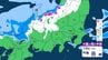 寒気が流入　北部や中部の西側などで今シーズン初の積雪か【雪と雨のシミュレーション画像掲載】中野飯山地域で20センチ　中部の菅平などで10センチ　南部で2センチ　長野　|　SBC NEWS | 長野のニュース | SBC信越放送