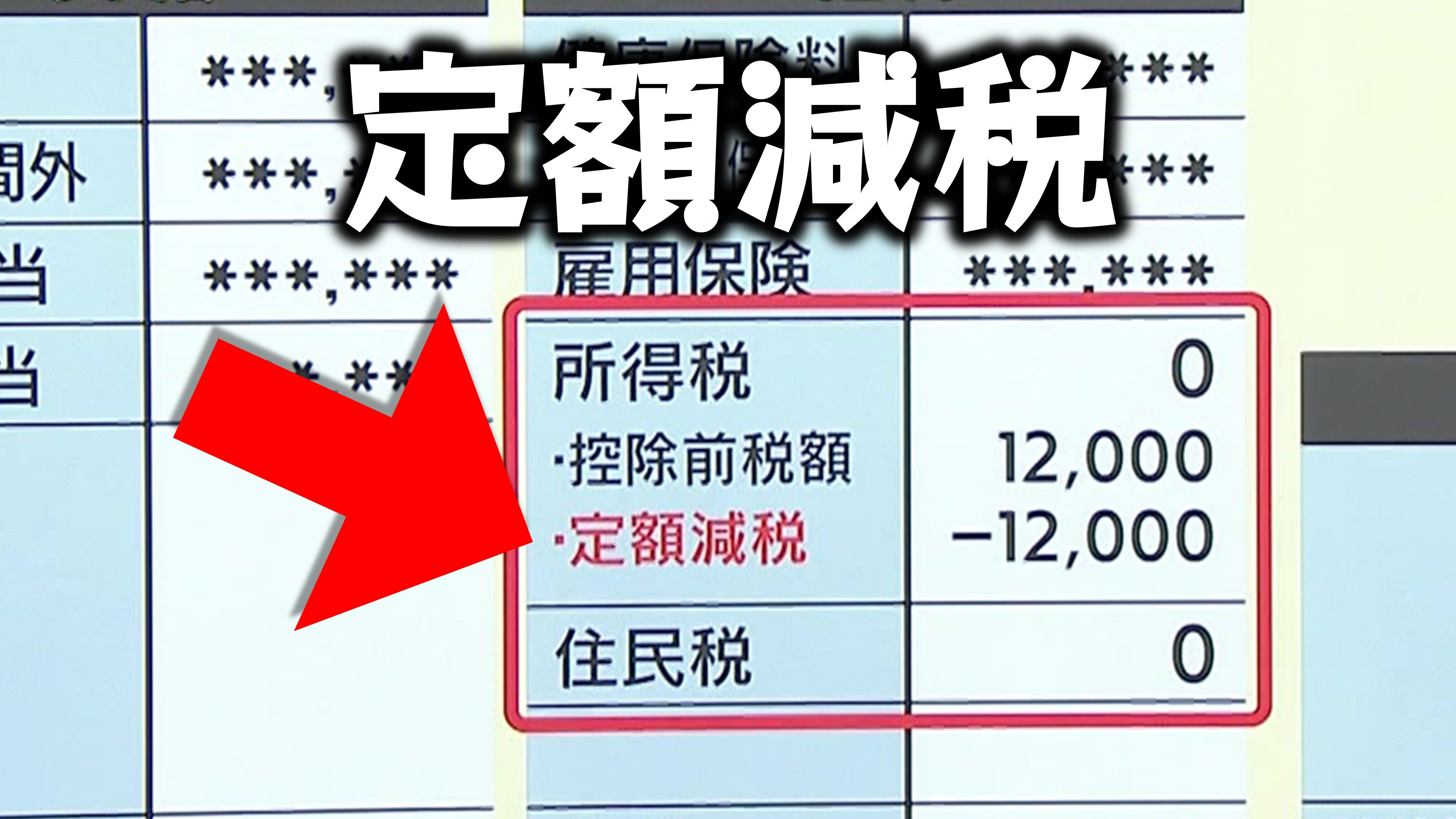 定額減税】6月の給料はなぜピッタリ『4万円』増えてない？実は所得税と住民税がそれぞれ減税…仕組みをわかりやすく！ | TBS NEWS DIG