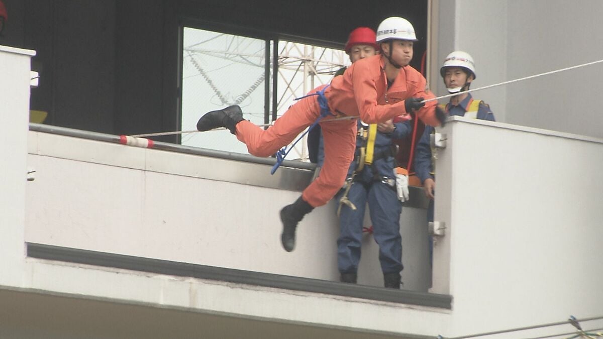 消防救助技術大会、208人が日頃の成果を競う　8種目で熱戦　大分