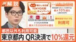 お得!東京都内 QR決済で最大10%還元 都民以外も利用可能 全国でもポイント還元実施【Nスタ解説】|TBS NEWS DIG