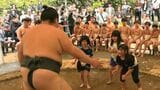 本殿・拝殿再建600年の吉備津神社で「奉祝相撲まつり」 現役力士が子どもたちや地域住民らと交流【岡山】|TBS NEWS DIG