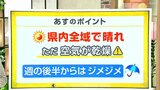 高知の天気 13日 高気圧の影響で青空広がる 山岸拓気象予報士が解説 | 高知のニュース・天気|KUTV NEWS | KUTVテレビ高知