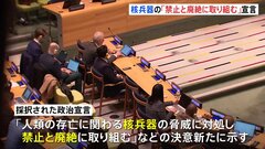 「禁止と廃絶に取り組む」核兵器禁止条約の第2回締約国会議、政治宣言を採択し閉幕| TBS CROSS DIG with Bloomberg