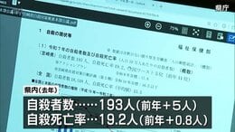 全国平均を上回る自殺死亡率の改善など対策を協議　宮崎県の自殺対策推進本部会議　|　MRTニュース ｜ ＭＲＴ宮崎放送
