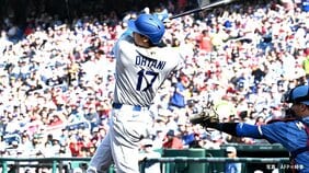 大谷翔平 決勝の犠牲フライ！第2号ソロHR含む3試合連続マルチヒット　ド軍が最大5点差をひっくり返す大逆転劇|TBS NEWS DIG