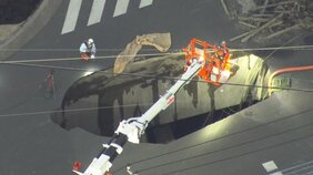 救助難航…埼玉・八潮市の道路陥没&nbsp;「きょう着た服を2～3日」洗濯など制限で市民悲鳴　全国で陥没増加なぜ？専門家が指摘する“気象環境の変化”とは|TBS NEWS DIG