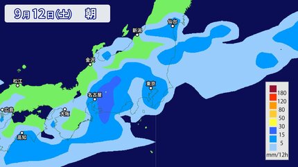 関東の大雨情報】秋雨前線の影響が長期化 土砂災害に厳重警戒 ※17日