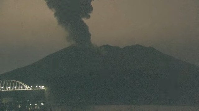 桜島で未明に爆発的噴火　噴煙1500ｍ【きょうの降灰予報】鹿児島　|　鹿児島のニュース｜MBC NEWS｜南日本放送