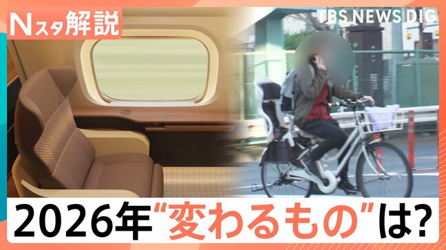 2026年は連休の当たり年！ GW・9月に“5連休”が2回！　自転車「青切符」や携帯「060」も…2026年はこう変わる【Nスタ解説】|TBS NEWS DIG