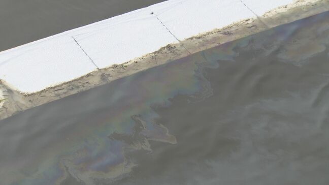原因不明「少なくとも1キロメートル」熊本市西区の水路に油が流出　【熊本】|TBS NEWS DIG
