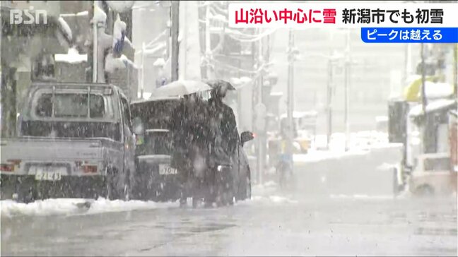 17の観測地点で今季最低気温を観測 新潟市でも『初雪』“本格的”な冬到来|TBS NEWS DIG