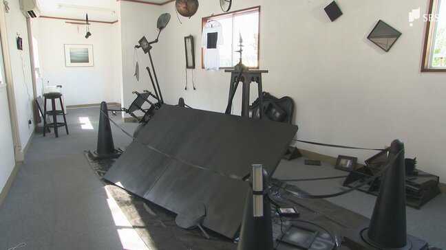 能登半島地震を表現した“空間芸術”展示 没入感通して防災意識向上へ＝静岡・下田市|TBS NEWS DIG