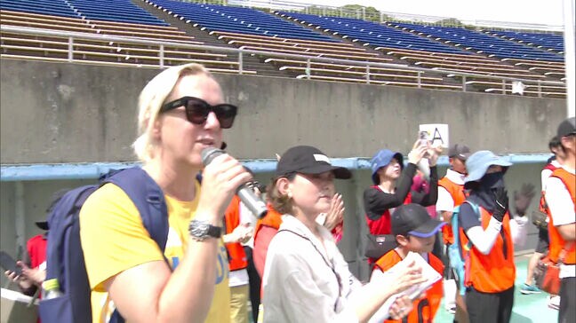 世界陸上出場選手が福岡市で公開練習|TBS NEWS DIG