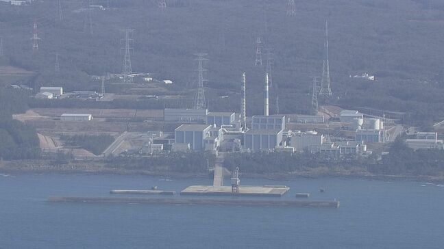 志賀原発前の海面で最大約3メートルの水位上昇を確認 津波の影響で 北陸電力|TBS NEWS DIG