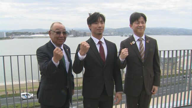 WBCブラジル代表 松江市の社会人硬式野球チーム・MJGケンゾウ選手 市長を表敬訪問し更なる飛躍を誓う|TBS NEWS DIG