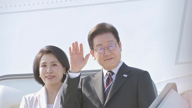 【速報】韓国・李在明大統領、25日の米韓首脳会談に向け日本を出発|TBS NEWS DIG
