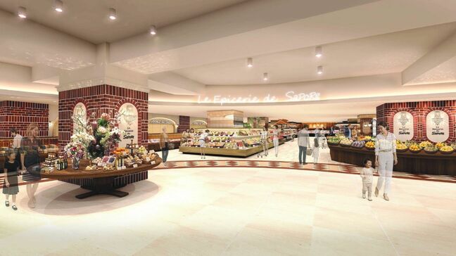 旧名鉄百貨店の地下1階に高級スーパー｢サポーレ｣ 出店はことし冬頃を予定 売り場面積約2500平方メートル|TBS NEWS DIG