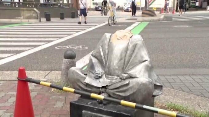 名古屋市で豊臣秀吉像の首を折ったとして愛媛県警の警察官ら書類送検 出張中の懇親会帰りに・・・ 愛媛|TBS NEWS DIG