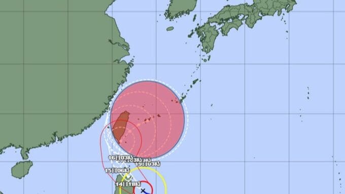 【台風情報】台風25号　沖縄地方接近し停滞か　気象庁の予想詳しく【19日（火）までの雨・風シミュレーション】台風進路予想|TBS NEWS DIG