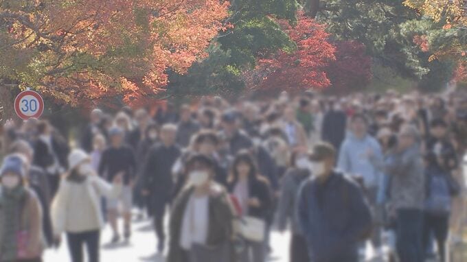 皇居・秋の乾通り一般公開終了　約22万人訪れる　コロナ禍以降の最多記録更新　宮内庁|TBS NEWS DIG