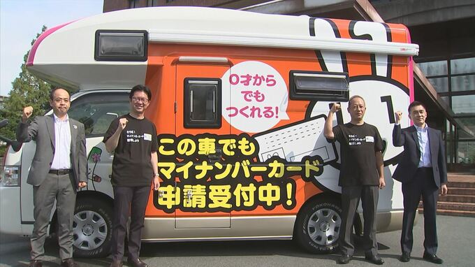 目指せ全国トップ１０！マイナンバーカード「普及率４６．３％」米子市がラッピングカー導入　全国１位は８３．９％の…　|　BSSニュース | BSS山陰放送