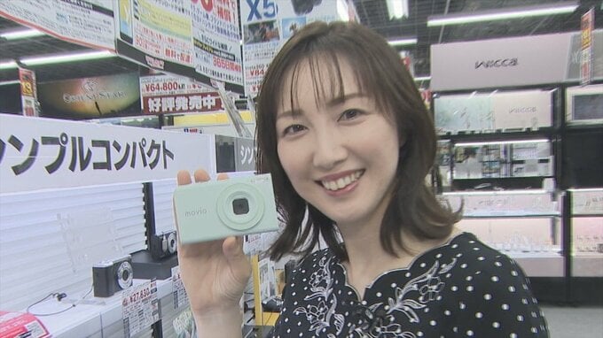 スマホ時代に“コンデジ” コンパクトデジタルカメラが人気　ヨドバシカメラも売り上げ好調　山梨・甲府|TBS NEWS DIG