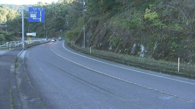 国道上にいた大学生　大型トラックにはねられ死亡　大分|TBS NEWS DIG