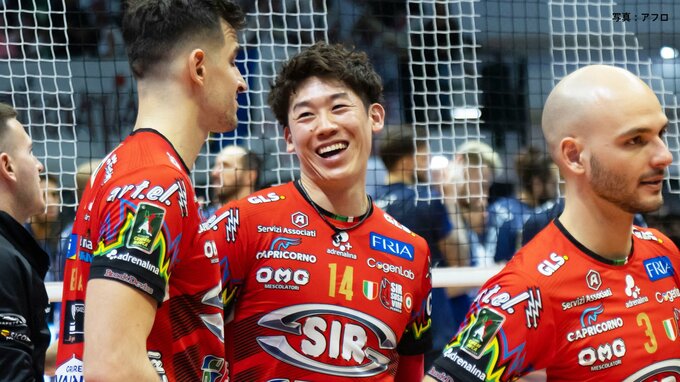 石川祐希、29歳初戦で強烈サーブ連発　ペルージャ開幕から負けなしの12連勝【バレーボール】|TBS NEWS DIG