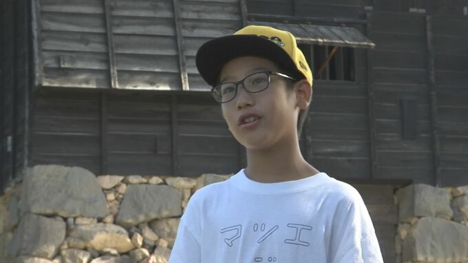 「ろう城し　仲間も食べた　鳥取城」名城カルタを自作し、小3で城郭検定準1級合格　10歳の「お城博士くん」素顔は？　|　BSSニュース | BSS山陰放送