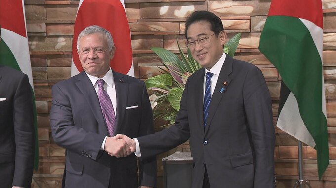 岸田総理「中東地域の安定に貢献していく」ヨルダン国王との会談で表明　イスラエル、パレスチナには自制を呼びかけ|TBS NEWS DIG