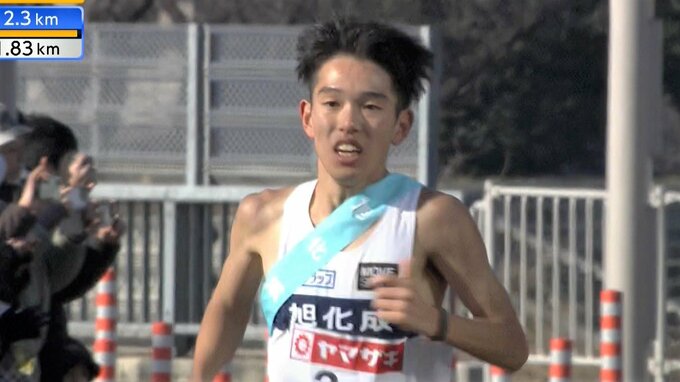 5年ぶりの王座奪還へ旭化成の長嶋幸宝、1区で区間賞獲得！終盤で圧巻のラストスパート【ニューイヤー駅伝】|TBS NEWS DIG