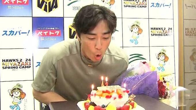 和田毅投手ハッピー・バースデー！　開幕ローテ入りのチーム最年長４３歳　活躍に期待　|　福岡のニュース｜RKB NEWS｜RKB毎日放送