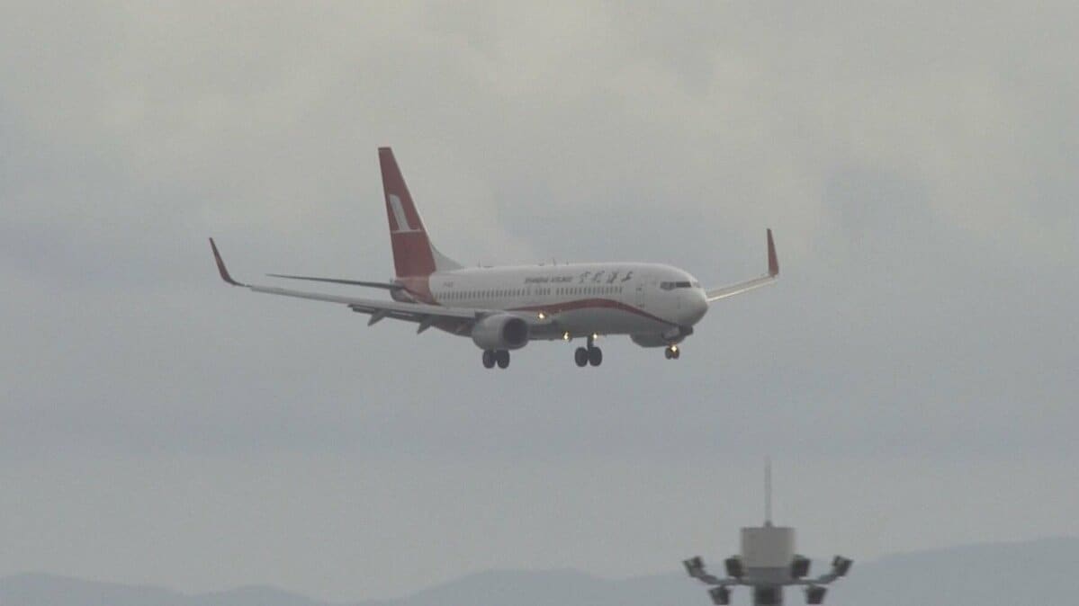 中国の発着便は約2割減… “日本への渡航自粛呼びかけ”が影響か 減便はコロナ禍以降初 中部空港