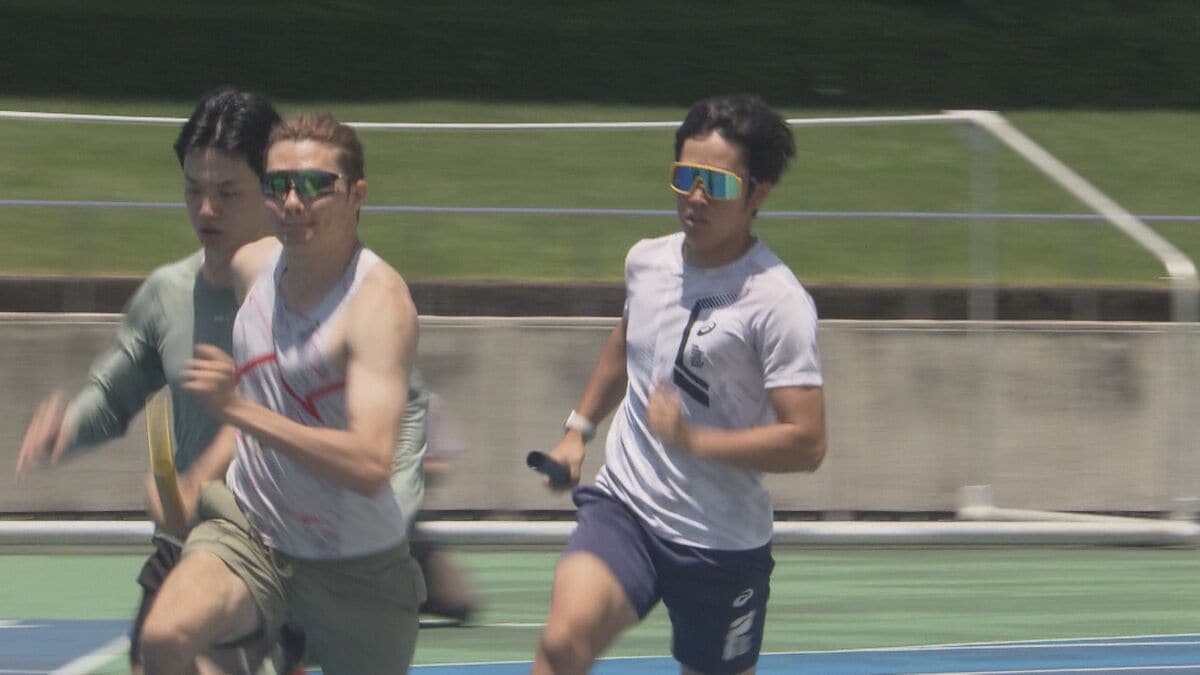 東京デフリンピックの4×100mリレーで金メダル！ 愛知・刈谷市出身の坂田翔悟選手が第3走者で快走 レース中は声で合図できず練習積む
