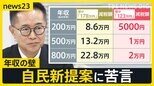 自民の新提案に国民民主「ボール返ってきたが暴投」年収の壁協議2か月ぶりに再開も先行き不透明…与党公明も「分断生む可能性」と苦言【news23】|TBS NEWS DIG