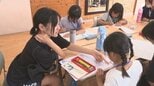 「わかりやすかった」「教えてくれるのが上手だった」小学生の夏休みの宿題を中学生がサポート=静岡・菊川市|TBS NEWS DIG