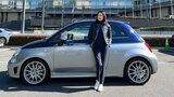 【高橋ひとみ】愛車 “アバルト695C リヴァーレ” 陽光の下に披露　日本に65台の限定車　スマートな美しさにフォロワー感嘆|TBS NEWS DIG