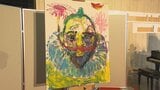 画家の北村直登さん「ライブペイント」披露 夏休み特別イベント 大分 | 大分のニュース|OBS NEWS|大分放送