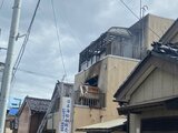 黒部市生地経新で建物火災 鉄筋コンクリート3階建ての2階から黒煙 家人の90代男性が搬送けがなし 富山 | 富山のニュース|天気・防災|チューリップテレビ