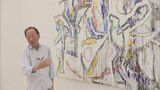 黒田征太郎氏の作品展始まるのを前に内覧会開かれる 北九州市立美術館|TBS NEWS DIG