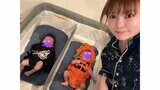 【 中川翔子 】 「せっかくだし双子ファーストハロウィン着ました」 かぼちゃとコウモリの衣装で初体験|TBS NEWS DIG
