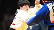 女子70kg級 前田凛が金メダル！初戦の噛みつき行為にも動じず 決勝では猛攻で一本勝ち、この日日本勢は全階級でメダル獲得【アジア大会】|TBS NEWS DIG