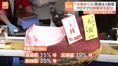クロマグロ漁獲枠拡大で「大間マグロ」の青森は35％増加　水産庁が国内配分案を公表| TBS CROSS DIG with Bloomberg