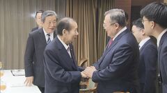 自民・二階元幹事長が中国共産党・中央対外連絡部の劉部長と会談　二階氏が約1か月ぶりに公の場に| TBS CROSS DIG with Bloomberg