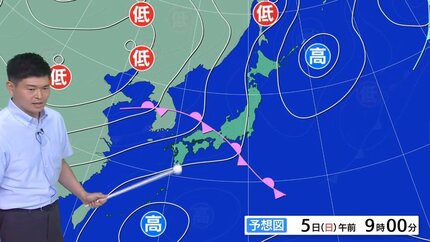 九州北部で3日夜から再び大雨のおそれ 5日（日）にかけて土砂災害に