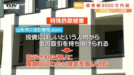 LINEでやりとりし親近感を持ち 60代男性が6300万円超の