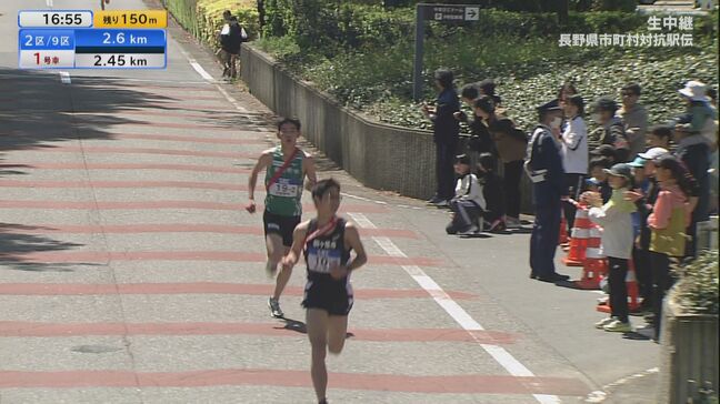 【速報】長野県市町村対抗駅伝～第2中継所・通過順位～1位駒ケ根市　2位安曇野市　3位千曲市　応援する市町村の順位は…？【レース画像随時】|TBS NEWS DIG