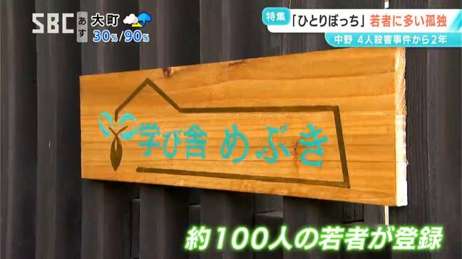 中野市4人殺害事件から25日で2年…背景に浮かぶ「深い孤独感」　孤独を抱える若者を支援する団体の活動を通じて考える　「人とのつながりや働く力を育む」ための実践的な取り組みとは　長野|TBS NEWS DIG