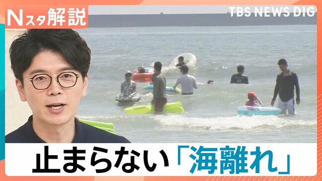 暑さで“外出キャンセル”続々…止まらない「海離れ」にカブトムシ離れ　変わる日本の夏【Nスタ解説】|TBS NEWS DIG